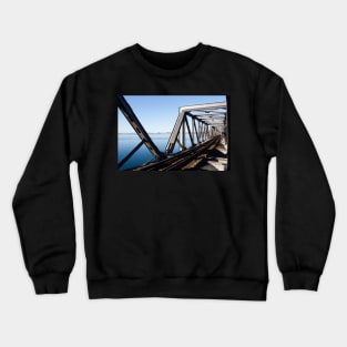 steel railway bridge Crewneck Sweatshirt